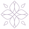 Decorative brand icon representing balance and mental wellness