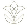 Decorative leaf icon representing growth and natural wellness